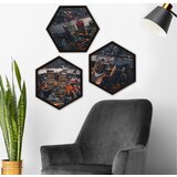 Wallity uramljena slika 6GEN1365, 35x35 cm, 3 dela | ePonuda.com