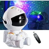 Astronaut projektor lampa F3 bela