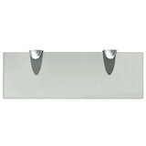  Zidne police 2 kom staklene 30 x 10 cm 8 mm | shoptok.hr
