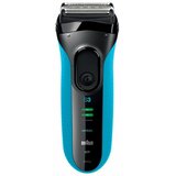 Braun moški brivnik braun 3-3040 blue | Shoptok.si