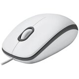 Logitech LOGI M100 Mouse White USB - EMEA 910-005004 | shoptok.hr