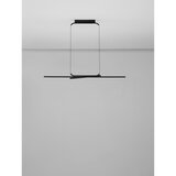 Nova Luce Mat crna LED viseća svjetiljka aluminijska s mogućnosti zatamnjivanja Akro – | shoptok.hr