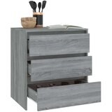 vidaXL komoda siva sonoma 70x41x75 cm iverna plošča | Shoptok.si