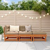  Sekcionalna sofa Vosak Smeđa 183 x 61 x 62 cm Masivna borovina | shoptok.hr