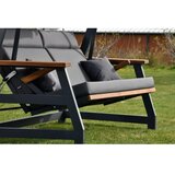 Hanah home Baštenska trostruka ljuljaška stolica Nova 2400 Anthracite | ePonuda.com