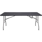  Sklopivi ugostiteljski stol 180 x 75 cm, crna | shoptok.hr