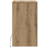  LED noćni ormarić s ladicama hrast artisan 38 x 34 x 61 cm | Eponuda.ba