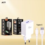  Kucni punjac KONFULON JOKO mini JK77+T fast Type-C (PX18) 2.4A beli | ePonuda.com