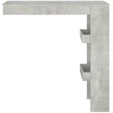  Zidni barski stol boja betona 102x45x103,5 cm konstruirano drvo | shoptok.hr