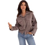 RUE PARIS Shirt-IT-KS-FL9273.86-dark beige | shoptok.hr