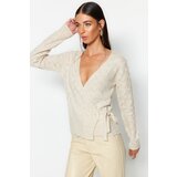 Trendyol Sweater - Beige - Regular fit Cijene