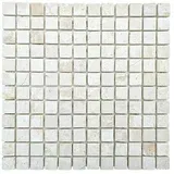 x Mozaik ploščice MOS TN (30,5 x 30,5 cm, kremno bela)