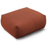 Bobochic Paris Opečnato oranžen tabure iz rebrastega žameta Voltaire – | Shoptok.si
