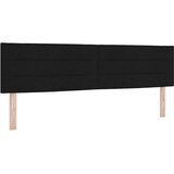  s opruga kutije s uzglavljem Crna 200 x 180 cm tkanina | shoptok.hr