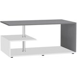 MID.YOU Klubska Miza Maliso M, Bela, Antracit | Shoptok.si