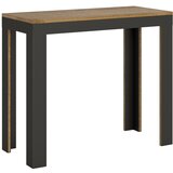 Ityhome 90 x 77 konzolna miza rjava, (20847978) | Shoptok.si