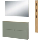 Zelen/siv set za hodnik Ameca –