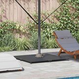 vidaXL Baza za suncobran Tamno siva 100 x 100 x 4 cm Čelik Cijene
