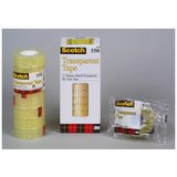  Lepljiva traka Scotch Transparent 550, 19mm x 33m, 1/1 u celofanu Scotch 05LTS505 | Eponuda.com