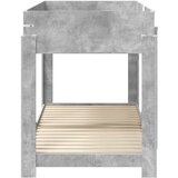  Postelja na vzkraj za otroke Betonsko siva 90 x 200 cm, (5000142089) | Shoptok.si