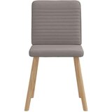  Jedilni stoli 4 kosi taupe blago, (21822269) | Shoptok.si