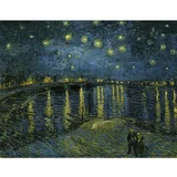 Fedkolor Slika reprodukcija 90x70 cm The Starry Night, Vincent van Gogh –