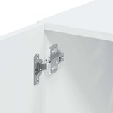 vidaXL Stenska omarica bela 70x42,5x40 cm inženirski les Cene