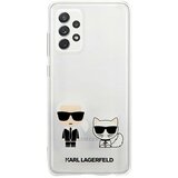 Karl Lagerfeld Originalen KARL LAGERFELD ovitek Samsung Galaxy A52 A525 / Samsung Galaxy A52s A528 - Karl and Choupette - prozorna zaščita - KLHCA52CKTR Cene