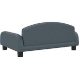  Krevet za pse tamnosivi 70 x 45 x 30 cm od tkanine | shoptok.hr