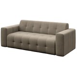 Rodier Svetlo rjava žametna sedežna garnitura 223 cm Tuil – | Shoptok.si