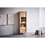 MID.YOU REGAL 58/192/40 cm naravne barve, zlate barve | Shoptok.si