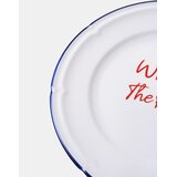 Sinsay Keramički tanjur s natpisom Where is The Food? | shoptok.hr