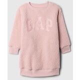 GAP Baby sherpa sweatshirt dress with logo - Girls | Shoptok.si