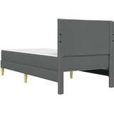  Krevetna konstrukcija Tamno siva 80 x 200 cm Poliester | shoptok.hr
