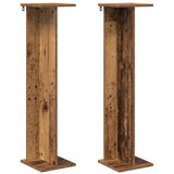  Stalak za biljke 2 pcs Staro drvo 25 x 25 5 x 100 5 cm | shoptok.hr