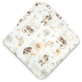 Dvostrani poplun za bebe 75x75cm medo | shoptok.hr