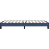  Box spring posteljni okvir moder 90x200 cm blago, (20735327) | Shoptok.si