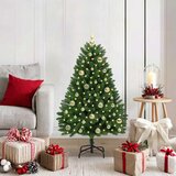  Umjetno božićno drvce 120 cm 150 LED lampica Topla bijela | shoptok.hr
