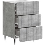  Noćni ormar Betonska siva 43x 41 x 68 cm Konstruirano drvo | shoptok.hr