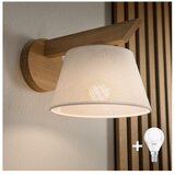  Brilagi - LED zidno svetlo ANTHONY 1xE14/40W/230V hrast/bela | Eponuda.com