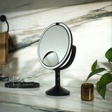 simplehuman Kozmetičko ogledalo s osvjetljenjem/povećavajuće (s povećanjem 5x/s povećanjem 10x) ø 25 cm Trio Max – | shoptok.hr