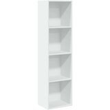 vidaXL Knjižna omara bela 40x30x152 cm inženirski les | Shoptok.si