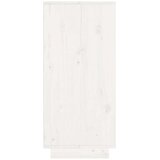  Komoda bela 60x34x75 cm trdna borovina, (20656148) | Shoptok.si