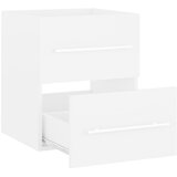 Ormarić za umivaonik bijeli 41 x 38,5 x 48 cm konstruirano drvo | shoptok.hr