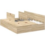 Krevet s ladicama Sonoma hrast 140 x 190 cm Konstruirano drvo | Eponuda.ba