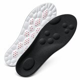 Solfit Ortopedski vložki za čevlje z masažnimi točkami in podporo stopalnemu loku, prirezljivi in pralni | Črna 47-48, (5000488542) Cene