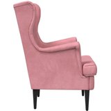  Fotelja Ružičasta Baršun | shoptok.hr