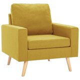  Fotelja od tkanine žuta | shoptok.hr