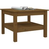 vidaXL Stolić za kavu boja meda 55 x 55 x 40 cm od masivne borovine | shoptok.hr