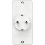 Hama 223215 trojni adapter za vtičnico, 1x ozemljena, 2x evro, bel | Shoptok.si